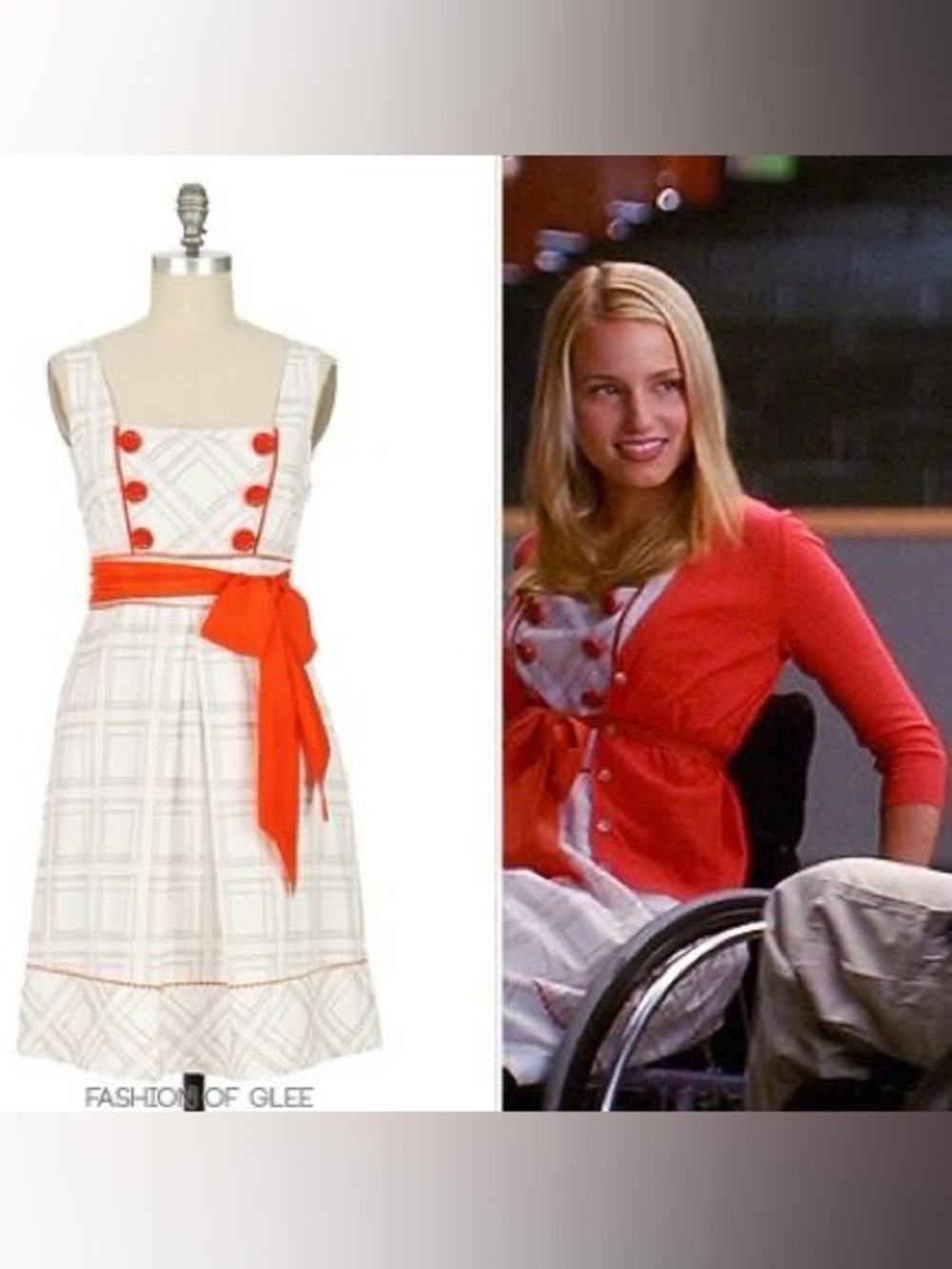 Floreat Dress ASO Glee - Quinn Fabray